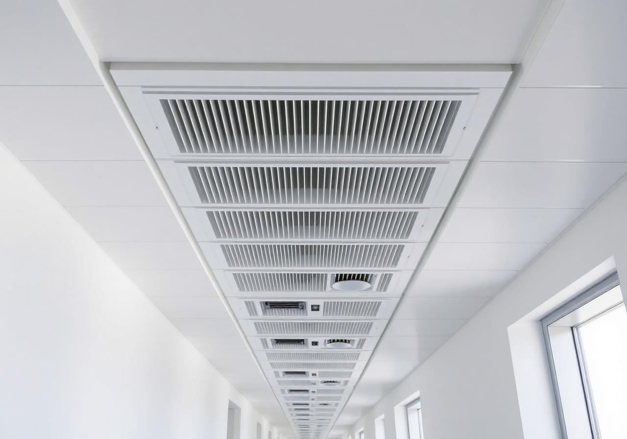 Système de ventilation en milieu médical hospitalier